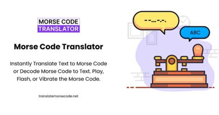 123 Translate to Morse Code