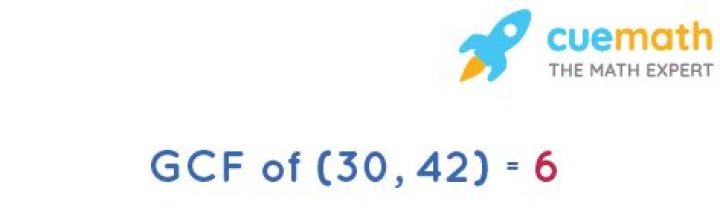 GCF of 30 and 210