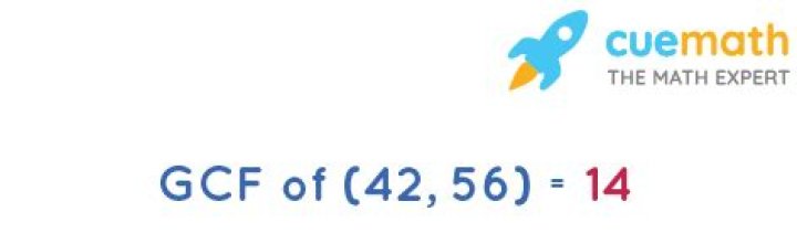 GCF of 42 and 13
