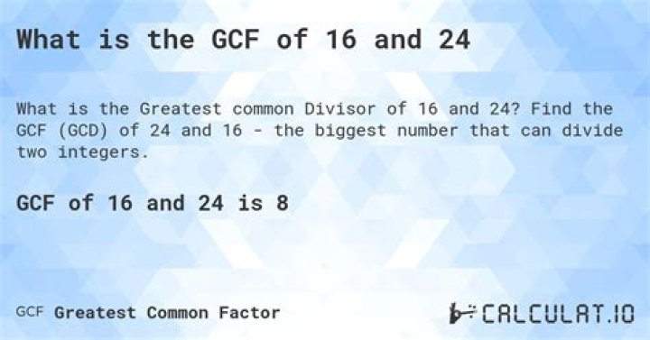 GCF of 47 and 18