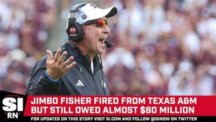 Jimbo Fisher to be Fired From Texas A&M