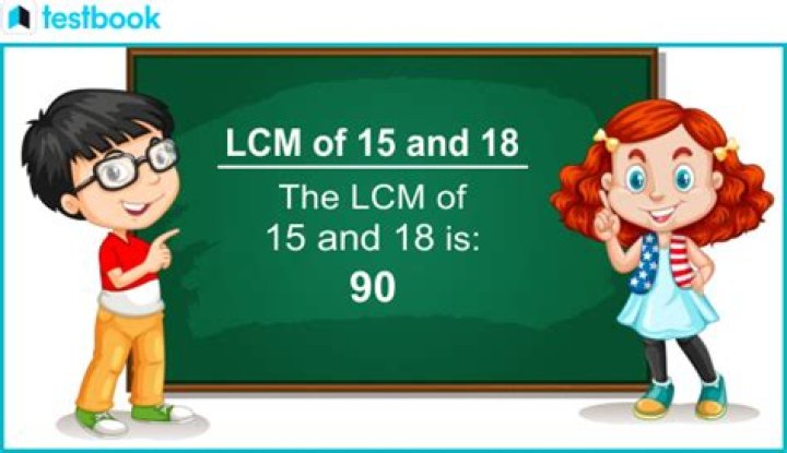 LCM of 15 and 18