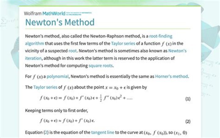 Newtons Method sqrt(50)