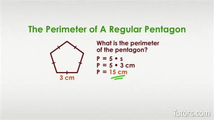perimeter of a pentagon