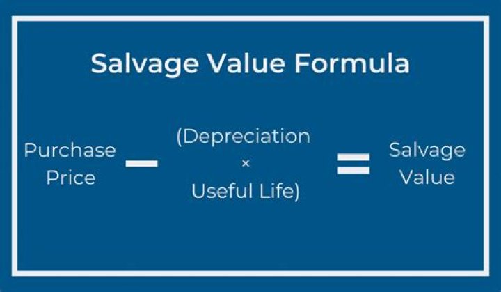 salvage value